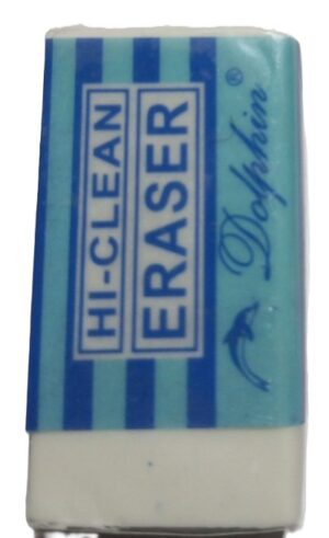 Dolphin Hi-Clear Rubber Eraser (new)
