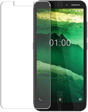 Tempered Glass Protector for Nokia C1, Redmi 7A, Oppo A83, A37 (New))