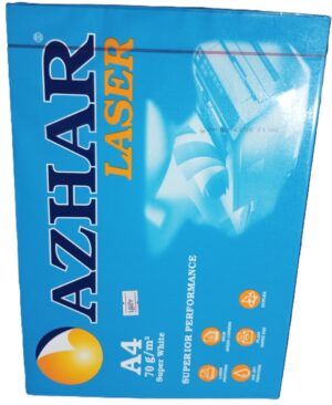 Azhar  500sheets 70gsm White A4 Ream of papers ( new)