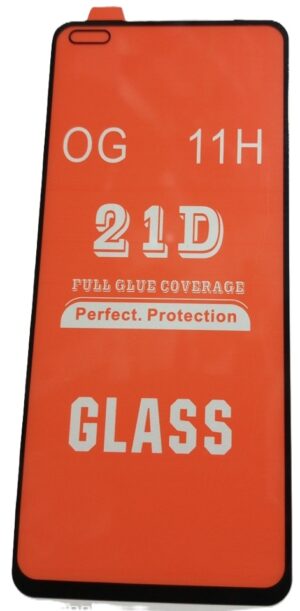 Tempered Glass Screen protector with edge to edge coverage for Camon 16 Premier (New)