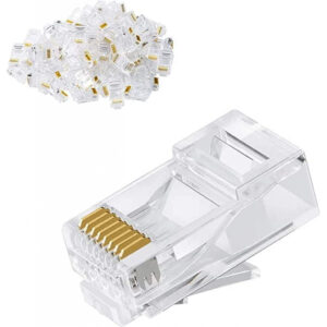 RJ45 Connector for Ethernet Network cables ( New)