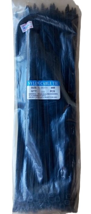 Nylon Cable Tie Package 4.8 x 300 mm ( 100pcs) ( new)