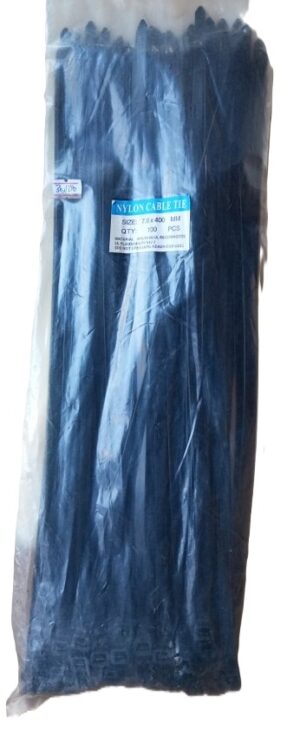 Nylon Cable Tie Package 7.6 x 400 mm ( 100pcs) ( new).