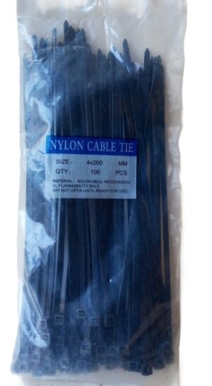 Nylon Cable Tie Package 4 x 200 mm ( 100pcs)