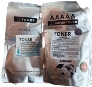 Universal original Refill Tonner 500g for Canon IR1600,2016,2020,2018,2020,1022,IR1024 , 2420, 2320, 3300, 2030, 2318, 4730, 4100, 3100, 3010, 328. Hp P4515, 4050, 36A, 53A, 49A, 05A, 29X, 85A, 12A, 78A, 42A, 55A, 64A, 51A, 27A, 26A, 38A, 15A, 13A, 83A ( New)