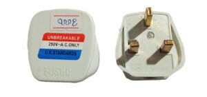 Fused Plug 3 pin ( New)