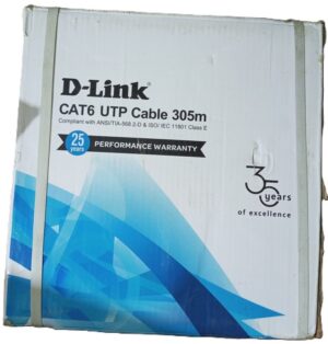 D-Link Cat 6 Indoor Network Ethernet Cable 305m roll ( New)