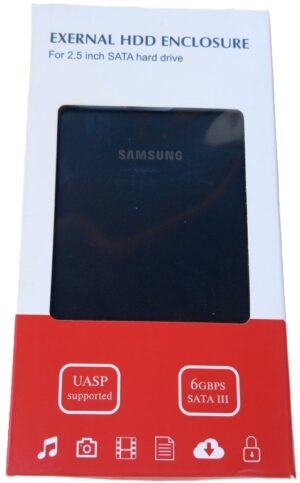 Samsung Portable Haddrive Usb 2.0  External Casing (New)