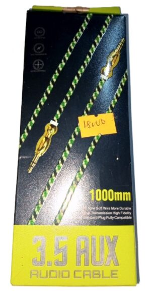 Aux Audio Pin to Pin Cable ( New)