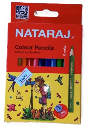 Nataraj Short Color Pencils small (New)