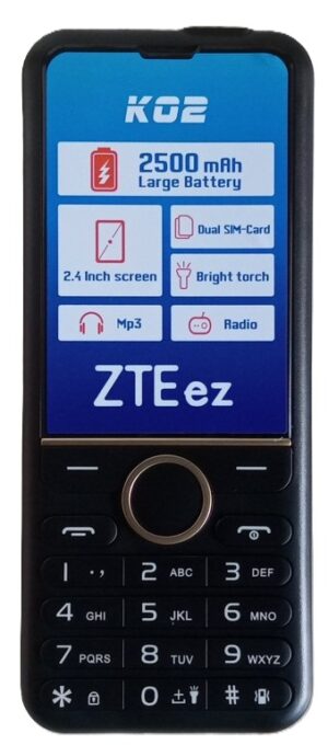 ZTEez K02 Kabiliti Dual SIM Big Battery (new)