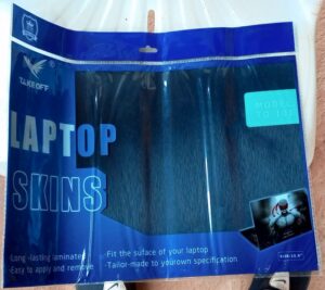 Takeoff 15.6'' Scratch Resistant Laptop skin or Stickers Model TO-101 black ( New)