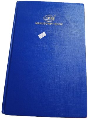 FIS Manuscript Book 2Q Ug Make ( New)