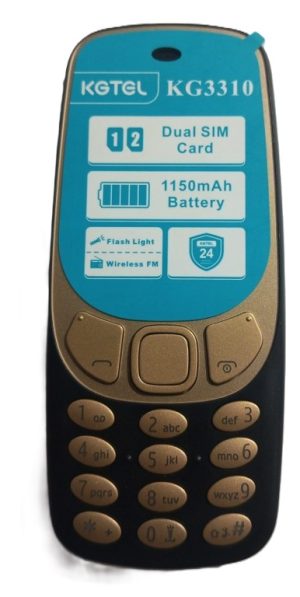 KGTel KG3310 Dual SIM ( New)