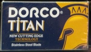 Dorco Titan Stainless Steel Razor Blade Packet ( 5pcs) ( New)