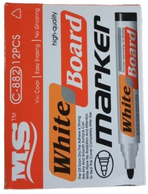 MS White Board Marker 12pcs packet ( new)