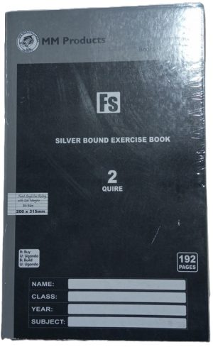 MM products Premier Hard Cover FS Exercise 2q books 192pages Silver ( new).