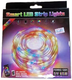 Smart Led Strip Lights 15meters with remote control ( new)