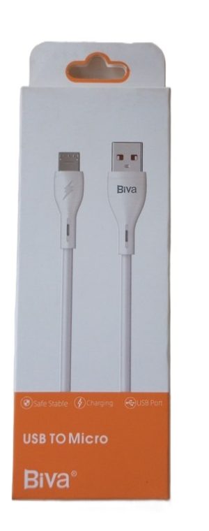 Biva Micro Usb Data Cables model C-026V Smart Cables  ( New)