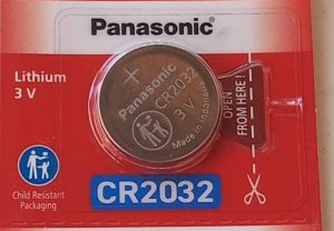 Panasonic CR2032 Cmos battery 3V ( New)