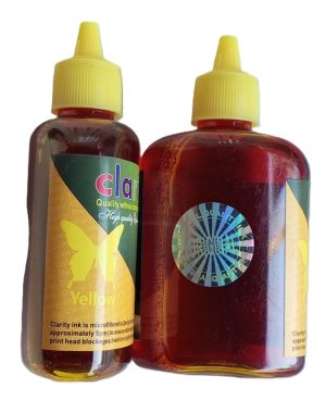 Clarity Ink for Epson Printers Yellow 100ml ( New)