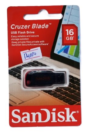 16gb ScanDisk Cruzer Blade USB Flash Disk Drive ( new)