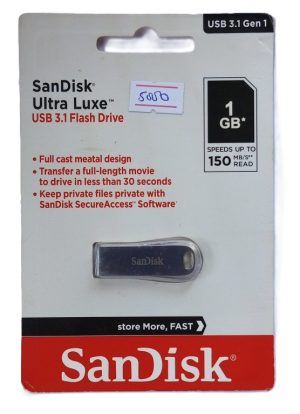 1gb ScanDisk Ultra Luxe 3.1 Gen1 USB Flash Disk Drive ( new)