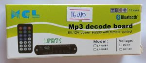 XCL hoofer Speaker Bluetooth Mp3 Decoder Board LFBT1 ( New)