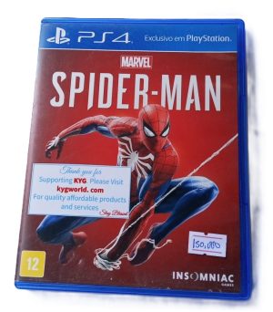 Marvel Spiderman PS4 Disk Game ( Refurblished)