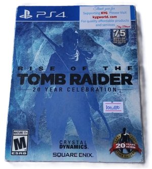 Rise of Tomb Raider PS4 Disk Game ( Refurblished)