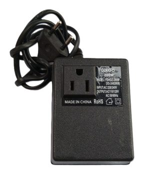 Dikoo Step Down Transformer - 200 Watts Power Step Down 220V to 110V Voltage Converter Automatic Transformer International Travel Converter Adapter for Laptops, Cameras, Phones, iPads etc Model: YDHDZ-200W ( refurbished)