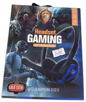 GM-006 Wired Gaming Headset Headphone With Microphone ( New)