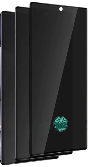 Privacy Glass  Screen Protector  for Samsung Galaxy Note 20 Ultra with Finger Print Hole ( New)