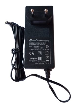 MIKROTIK 24V 1.5A 36W Power adapter - SAW36-240-1500G ( New)