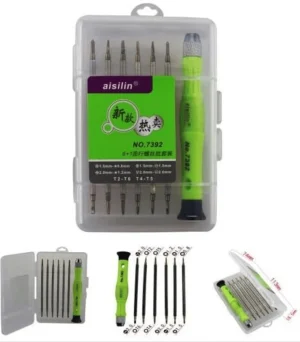 Aisilin Metal Tool Kit No. 7392 Screwdriver  tool box , tool set ( new)