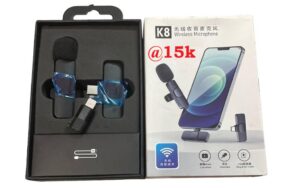 K8 Wireless Microphone Clip mic Set f (New)