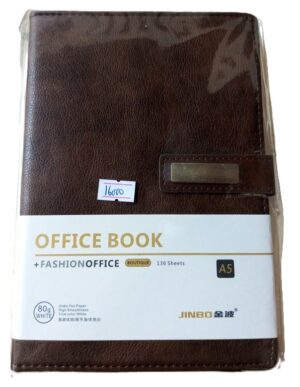 Jinbo Hard Cover A5 Office Notebook 136 sheets ( New)