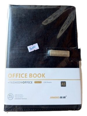 Jinbo Hard Cover A5 Office Notebook 136 sheets ( New)