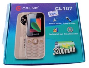 CalMe CL107, 3200mAh Battery Dual SIM Button Mapesa Phone ( New)