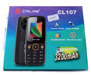 CalMe CL107, 3200mAh Battery Dual SIM Button Mapesa Phone ( New)