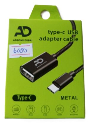 Adsons Type C to Usb OTG Adapter (New)