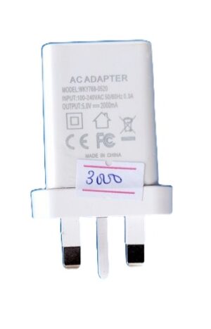 2000mA Charger Adaptor Adapter with Single Usb Port Model WKY768-0520 ( New )