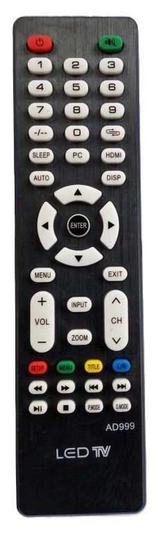 Universal China TV Remote led Tv remote AD999 ( new)