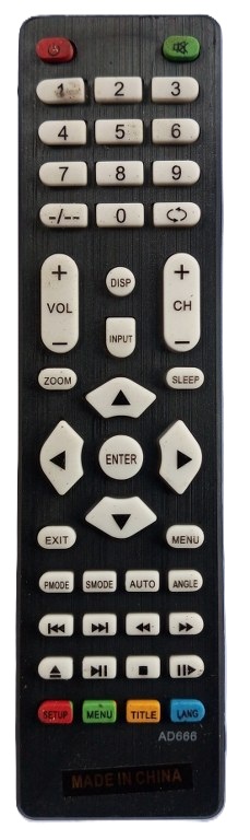 Universal China TV Remote led Tv remote AD666 ( new)