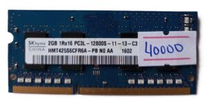 SKhynix 2gb DDR3 1RX16 Laptop Ram ( New)