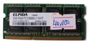 Nanya 2gb DDR3 1RX8 Laptop Ram ( New)