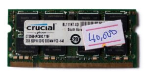 Crucial 2gb DDR2 Laptop Ram ( New)