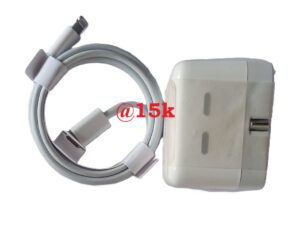 Fast Charger 35W Dual USB-C Power Adapter for iPhone ( New)