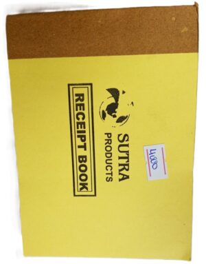 Sutra Receipt Book 100pages ( new)