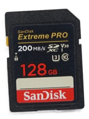 SanDisk Extreme PRO® SDHC™ and SDXC™ V30 Camera Memory Card - 128GB, SDXC ( New)